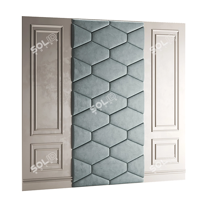 Dali Soft Wall Panel by OneAndHome 3D model image 2