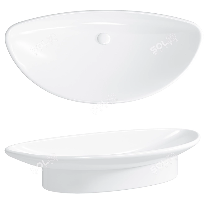 Modern Gid_TR4048 Sink Ensemble 3D model image 2