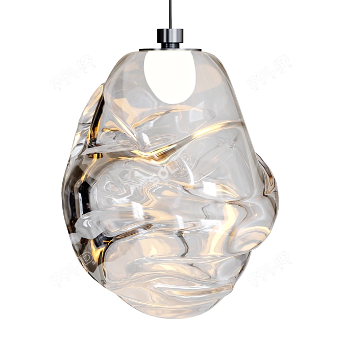 Clear OMAM Pendant Light Fixture 3D model image 2