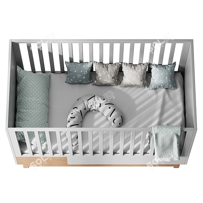  Nomi Junior Bed 153 by Bellamy 3D model image 3