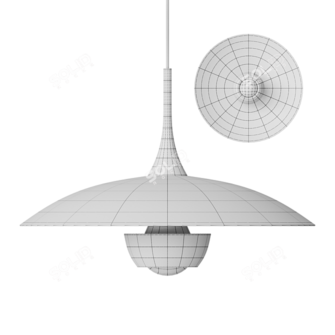 SEGERT LED Pendant Lighting Fixture 3D model image 4