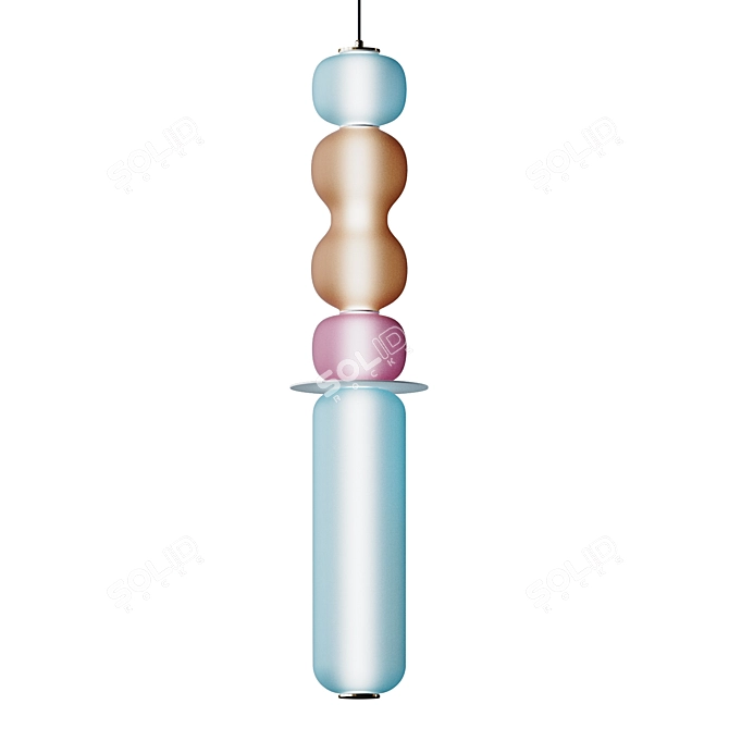 Loft IT Lollipop Pendant Light 3D model image 3