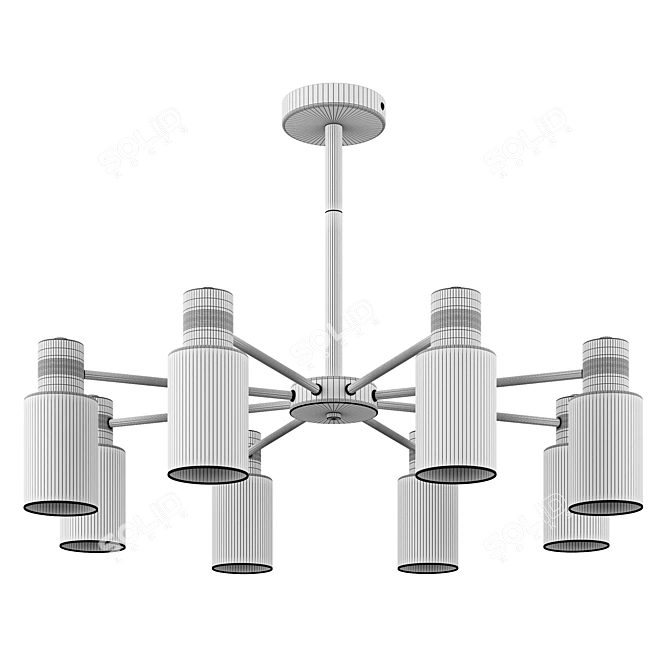 Modern Ceiling Light Bundle Lumion 3D model image 6