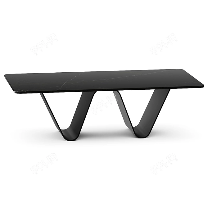 Skrive Minimalist Coffee Table 3D model image 2