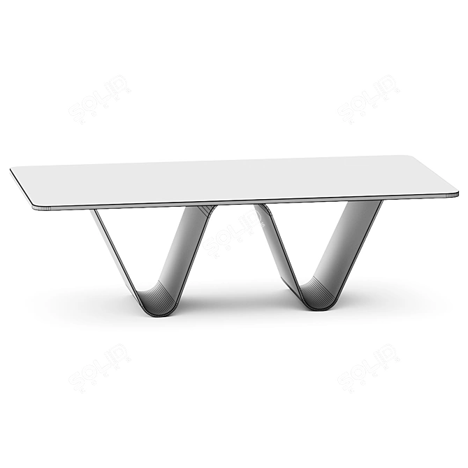 Skrive Minimalist Coffee Table 3D model image 3