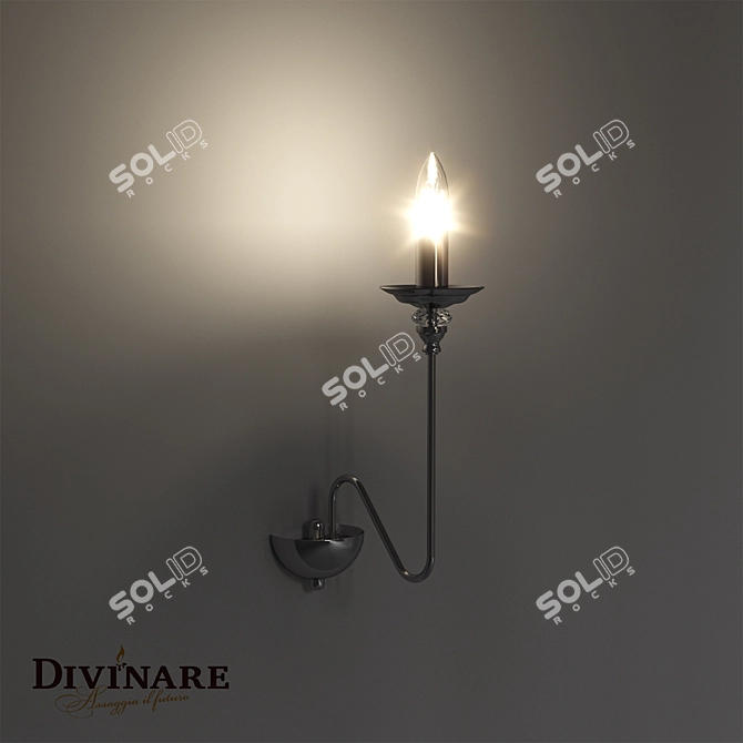 Divinare Atlanta Wall Lamp 3D model image 3