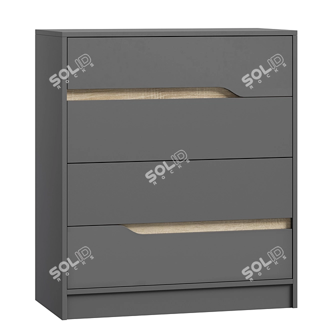 Modern Mons Furniture Collection 3D model image 2