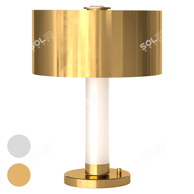 Luxury Ralph Lauren Desk Lamp 3D model image 1