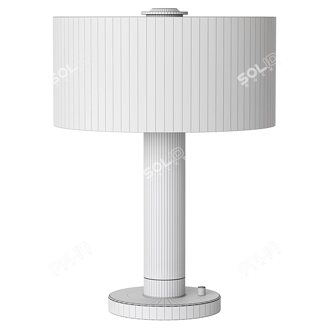 Luxury Ralph Lauren Desk Lamp 3D model image 3