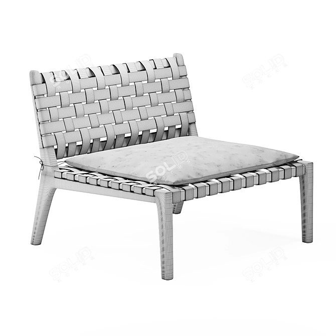 Van Duysen Lounge Chair - Trio 3D model image 5