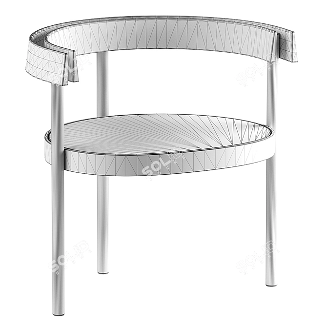  MANIERA LARGA II CORONA CHAIR 3D model image 6