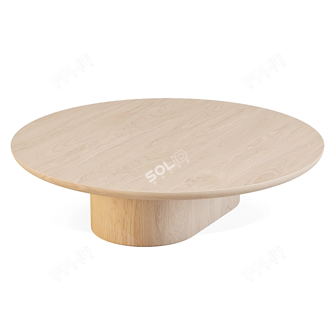 Porto Anchor-Inspired Coffee Tables 3D model image 2