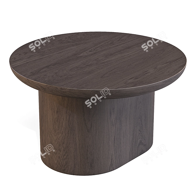 Porto Anchor-Inspired Coffee Tables 3D model image 3