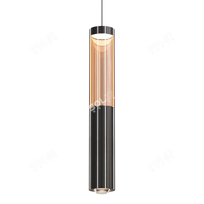 Elegant Ray Pendant Light 3D model image 2