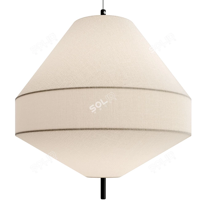 Elegant Solara Lighting Collection 3D model image 2