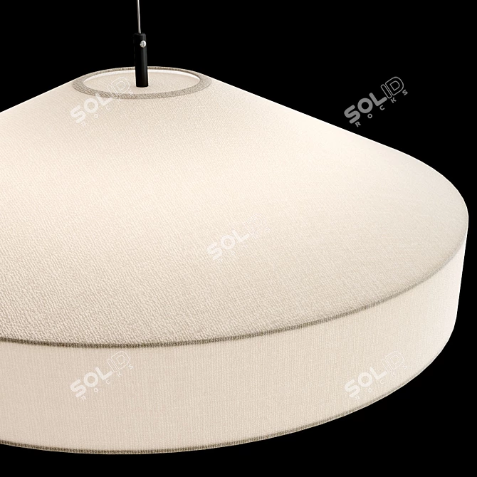 Elegant Solara Lighting Collection 3D model image 4