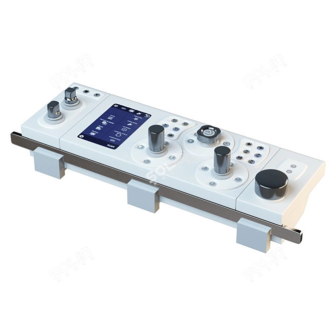 Remote Panel Height-Adjustable Operation Table 3D model image 3