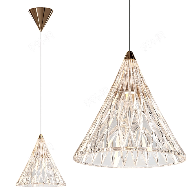 GUREN Pendant Light Model 3D model image 1