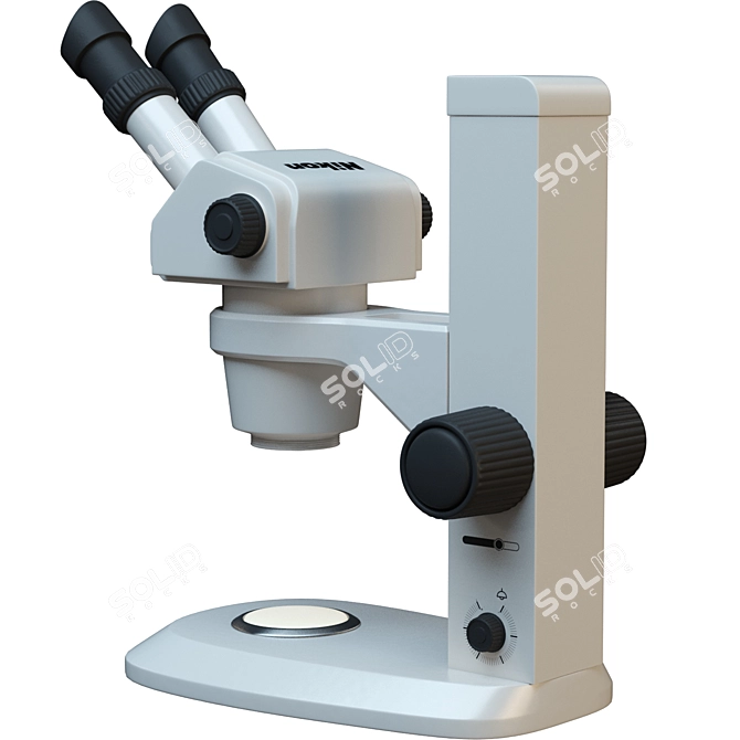 Nikon SMZ445 Digital Microscope Model 3D model image 3