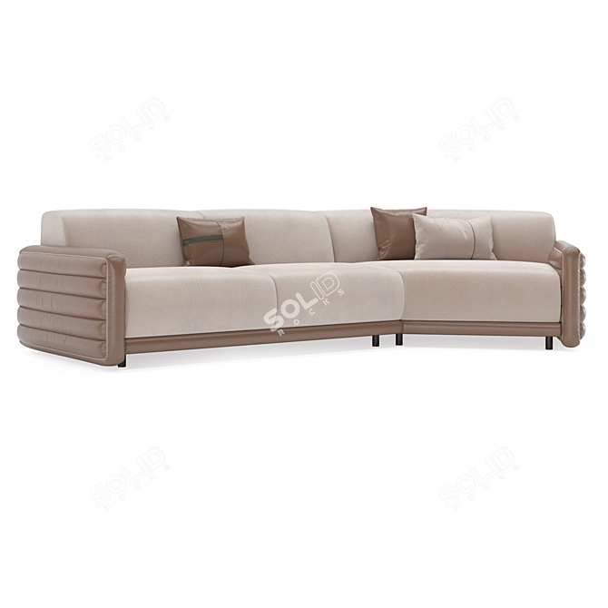 Penelope Fold-Out Sofa Bed 3D model image 6