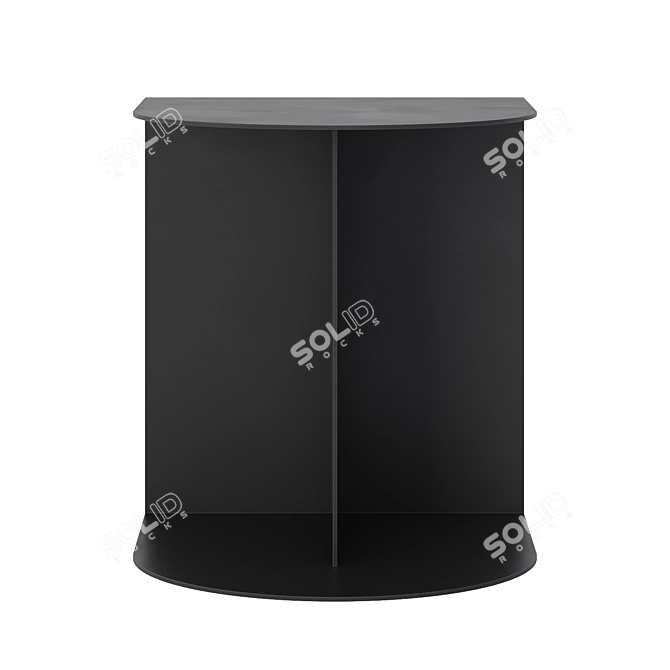 Modern Black Forrest Side Table 3D model image 3