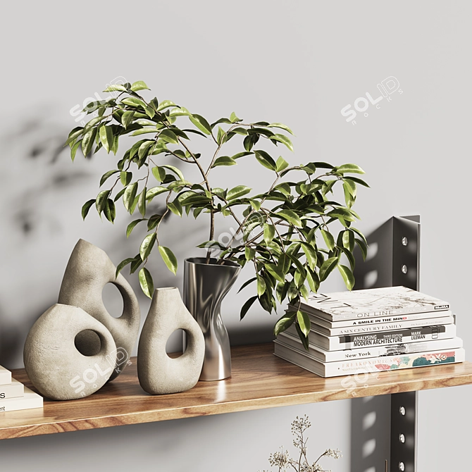 Elegant Decor Set 150 3D model image 5