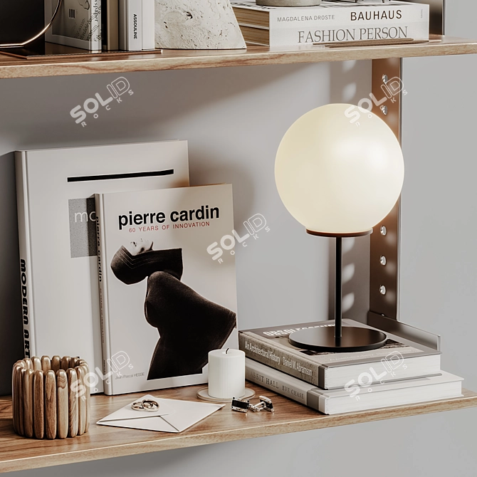 Elegant Decor Set 150 3D model image 6