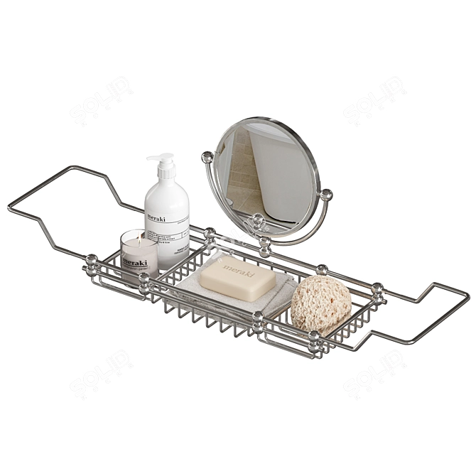  Spa Bathtub Tray 3 - High Resolution 3D model image 6