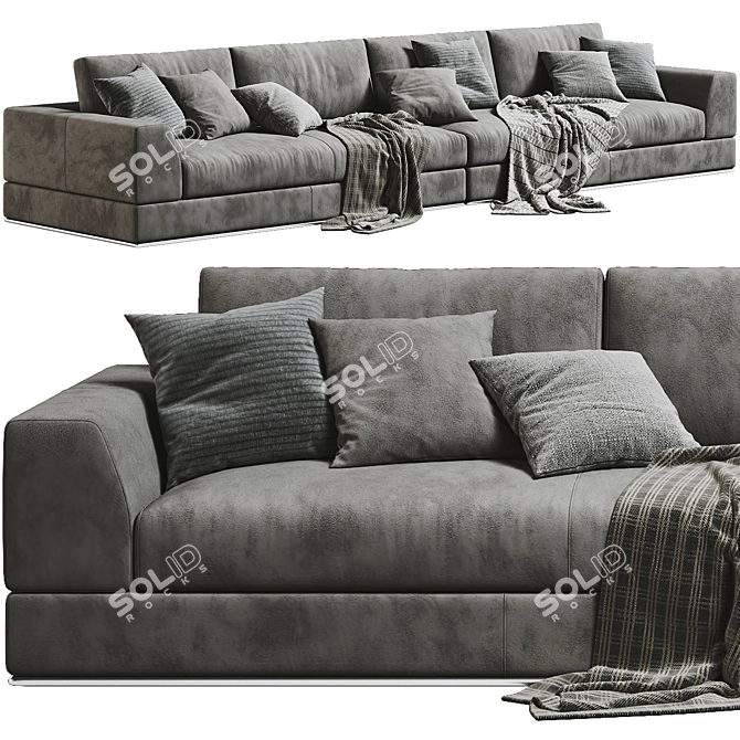 Italian Design My Way Sofa 3D model image 1