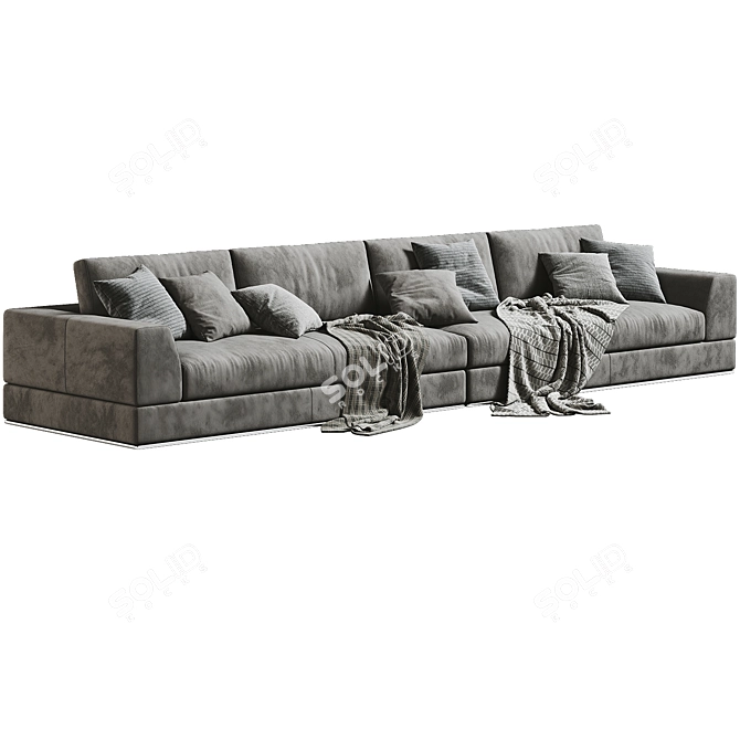 Italian Design My Way Sofa 3D model image 2