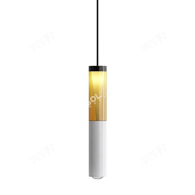 Modern Designer Ceiling Lamp 3D model image 1