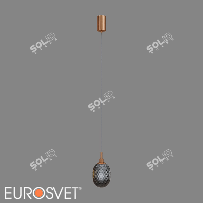 Eurosvet Pineapple Pendant Light 50266/1 3D model image 4