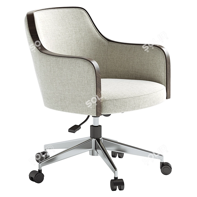 Modern Formosa Office Chair_BC896 3D model image 2