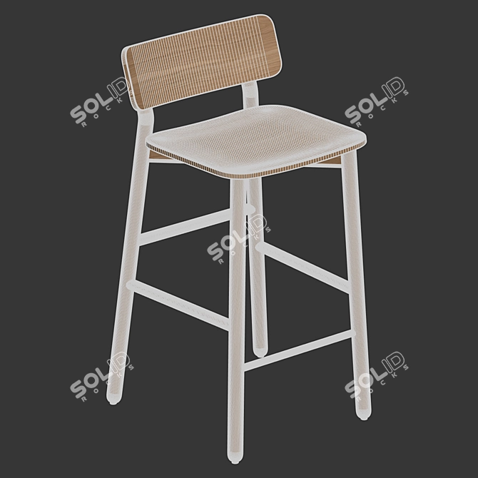 Seamless Textured 3D Furniture Models 3D model image 4