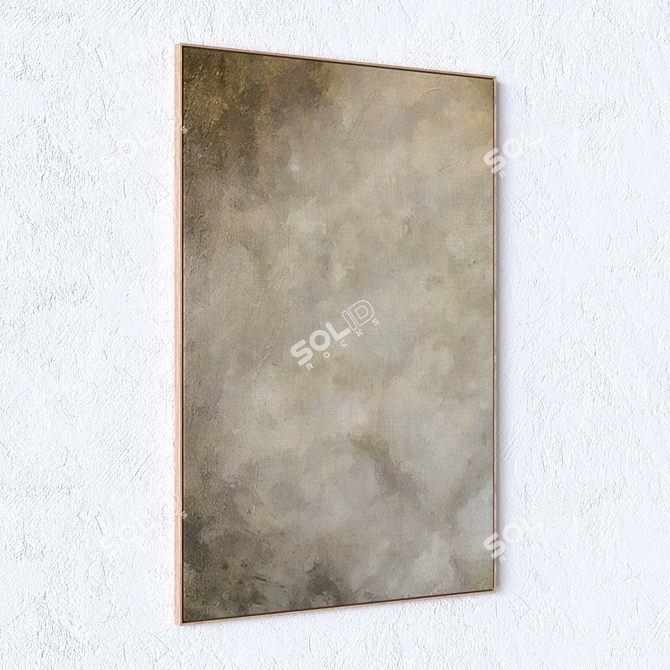 Modern Large Wall Art Paintings 3D model image 4