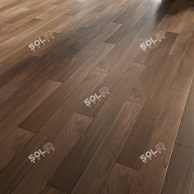 Versatile Parquet Floor Collection 3D model image 5