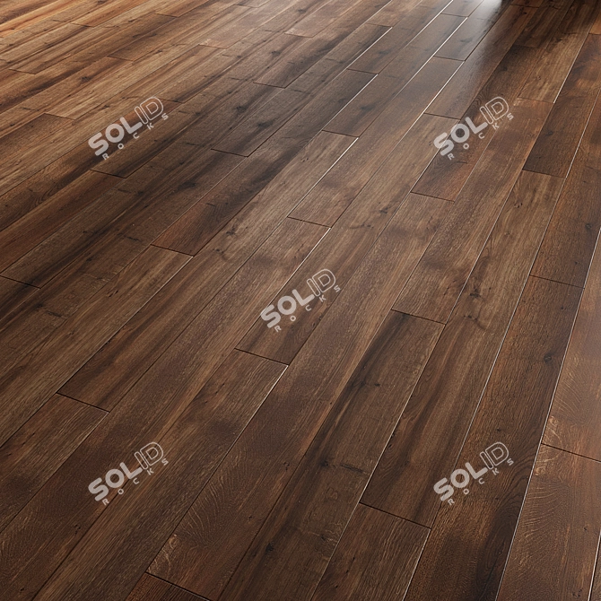 Versatile Parquet Floor Collection 3D model image 6