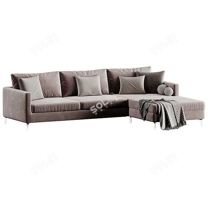 Modern RICHARD Sofa by Bodema 3D model image 2