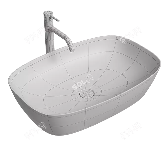 Catalano Alvea Basin Sink 60x40 3D model image 3