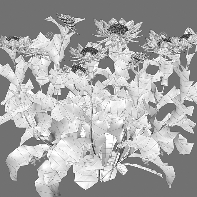 Versatile 3D Plant Models Kit 3D model image 5