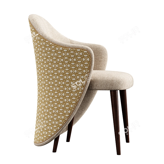 Rope Konyshev Chair - TurboSmooth Render - Buy Now! 3D model image 2