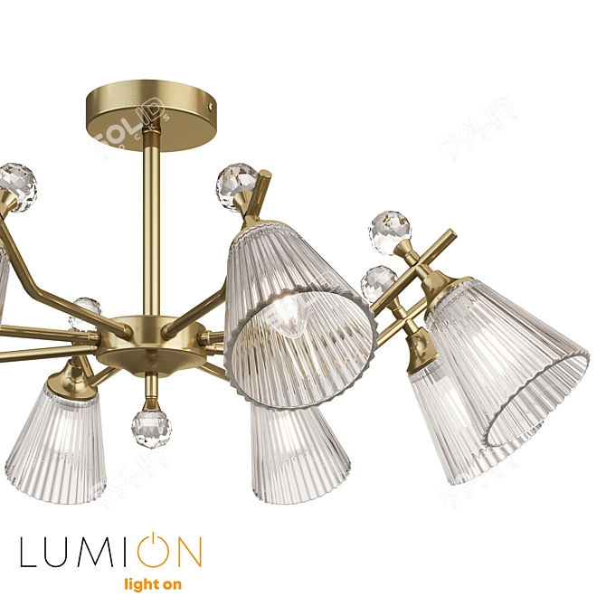 Modern Ceiling Light Fixture Lumion 3D model image 3