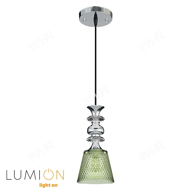 Modern Pendant Light Lumion 8047-1A 3D model image 2