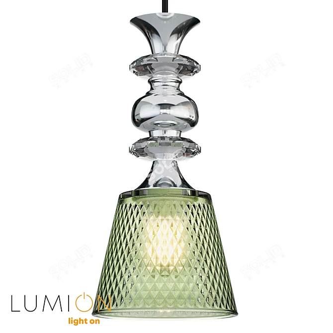 Modern Pendant Light Lumion 8047-1A 3D model image 4