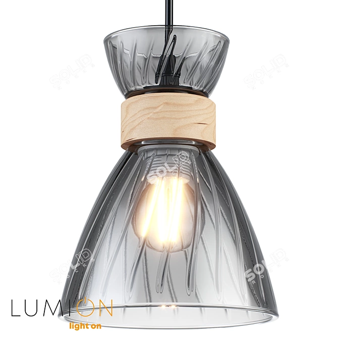 Modern Pendant Lighting Set Lumion 3D model image 2