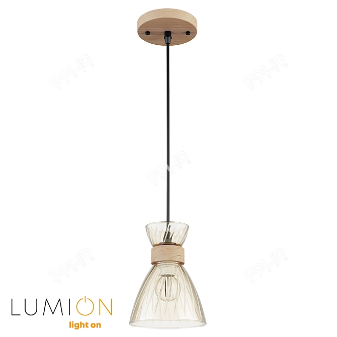 Modern Pendant Lighting Set Lumion 3D model image 5