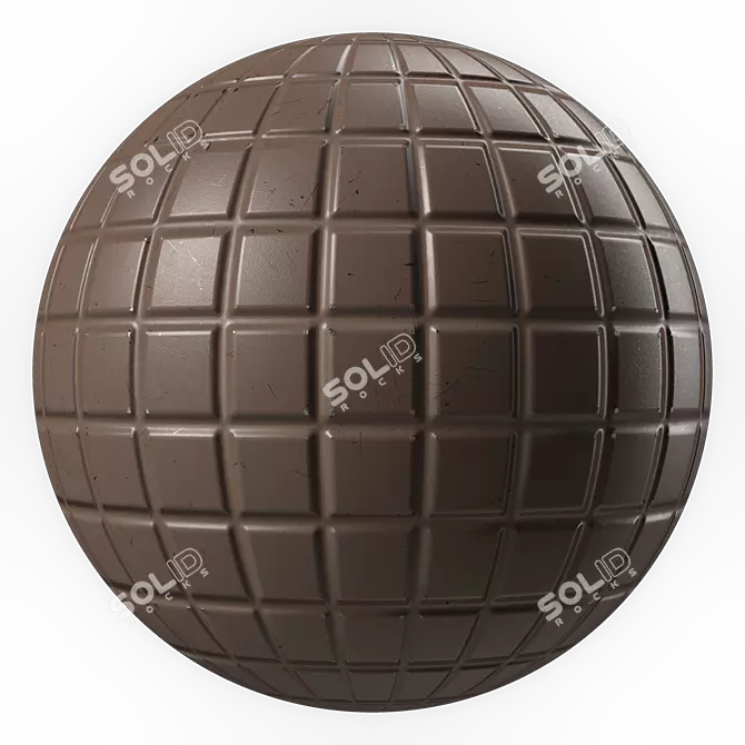 PBR Metal Panels 4K Texture 3D model image 2