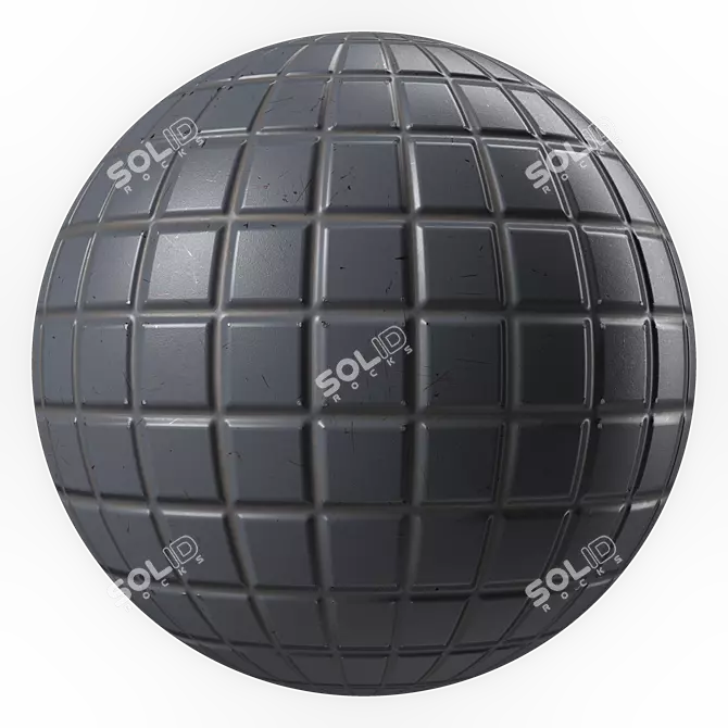 PBR Metal Panels 4K Texture 3D model image 4