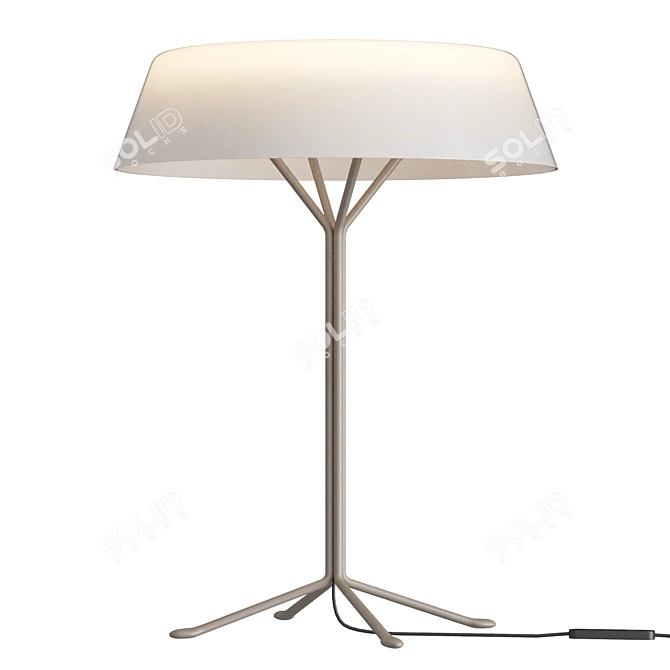 Vibia Lily Table Lamp, Modern 3D model image 1