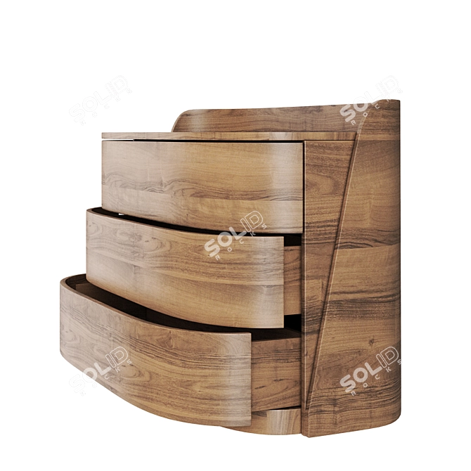 Petite Le Bete Drawer Commode 3D model image 3